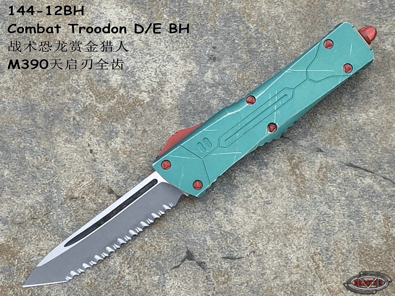 Microtech ΢ 144-12BH Combat Troodon D/E BH սͽϵ M390 ɫս Tantoȫսֱ(ֻ